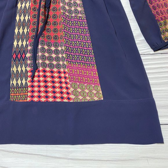 Anthropologie Maeve Blue Rosalie Peasant Dress - Picture 9 of 14